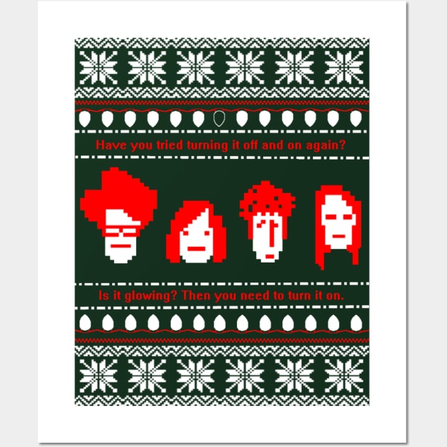 Christmas Reboot Wall Art by DaughertyDesigns